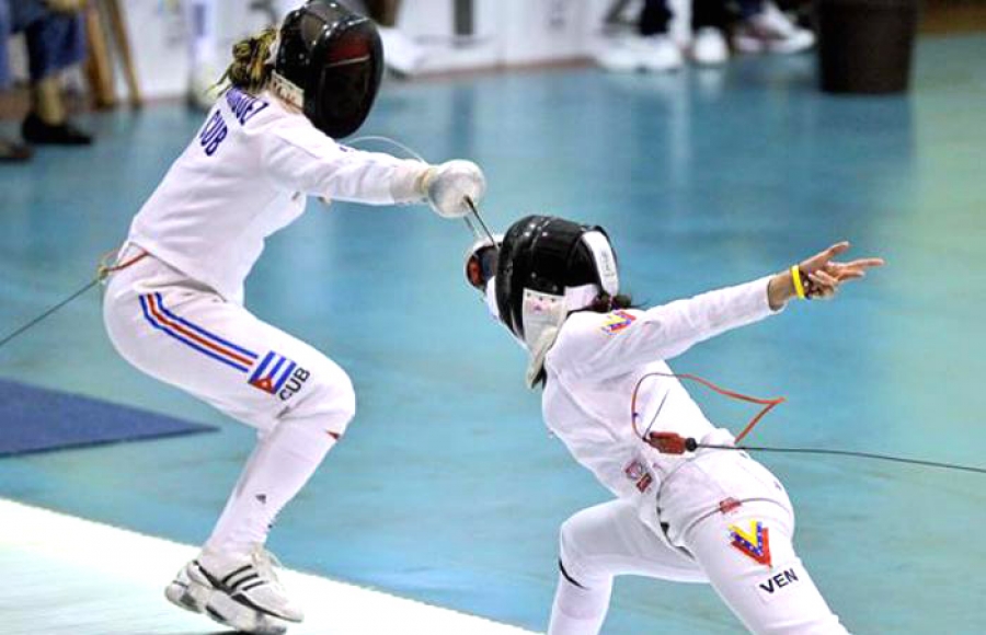 Las sablistas cubanas discutirán el bronce por equipos ante Venezuela