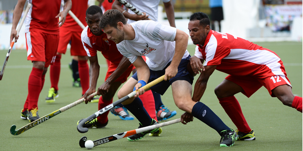 La selección masculina de hockey cayó 5-4 ante Argentina.