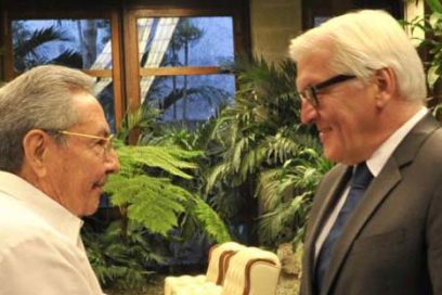 Recibió Raúl al Ministro de Relaciones Exteriores de Alemania