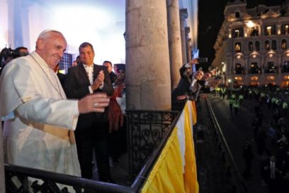 Misa campal en Quito, el papa Francisco llama a la comprensión mutua