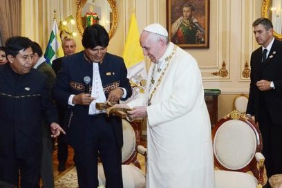Destaca Morales coincidencias con ideal de justicia del Papa