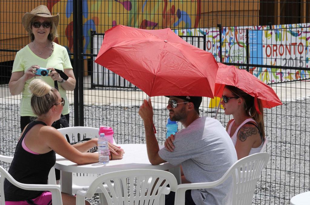 Ha habido sus días de sol en Toronto 2015. Foto: Roberto Morejón Rodríguez, enviado especial de la AIN