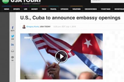 El mundo destaca restablecimiento de relaciones diplomáticas entre Cuba y EE.UU.