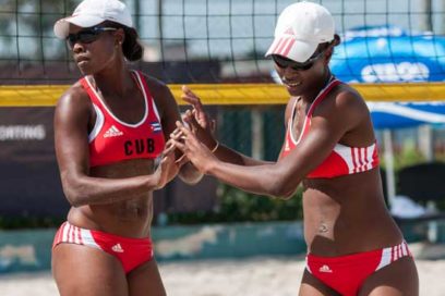 Invictas parejas de voleibol de playa