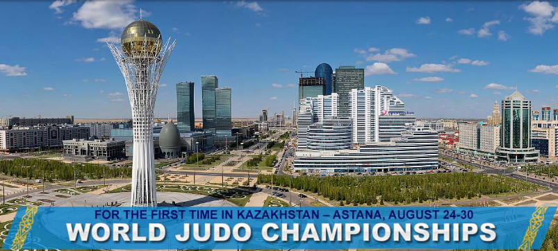 Astaná, sede del mejor judo del mundo del 24 al 30 de agosto.