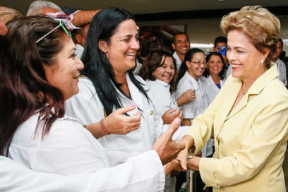 Agradece Dilma contribución cubana a la salud del pueblo brasileño