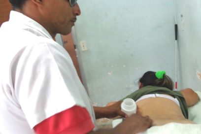 El currículo, casi insólito, de un invidente