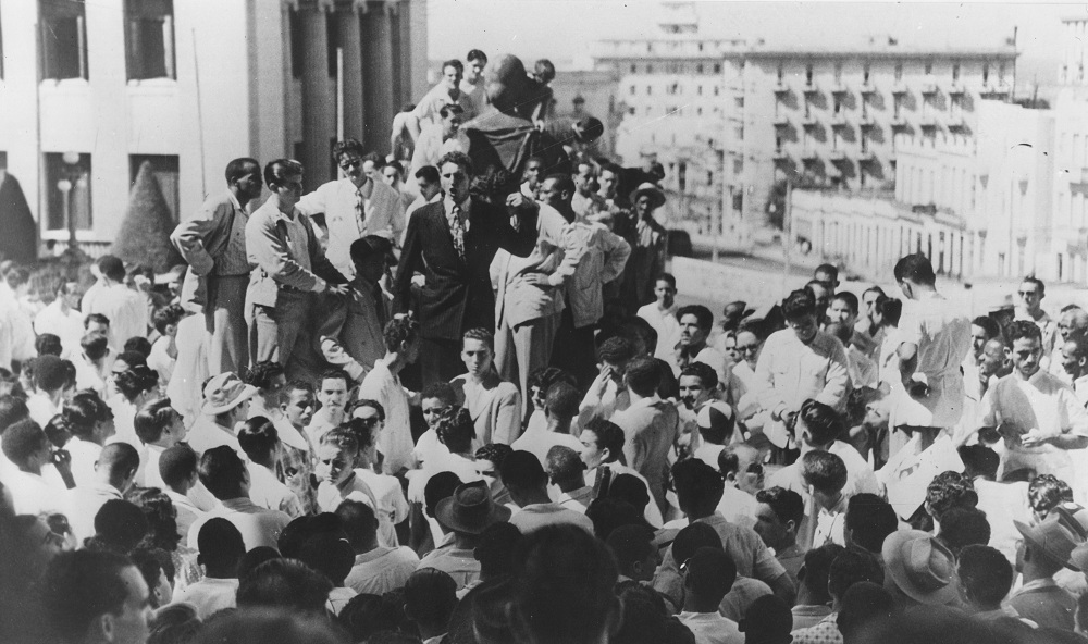 “En esa universidad (…) adquirí los valores que sostengo y por los cuales he luchado a lo largo de mi vida”. Foto: Cortesía de la Oficina de Asuntos Históricos del Consejo de Estado