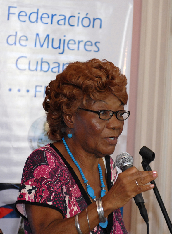 Andrea Iznaga se convirtió en maestra voluntaria con sólo 17 años. Foto: Heriberto González Brito