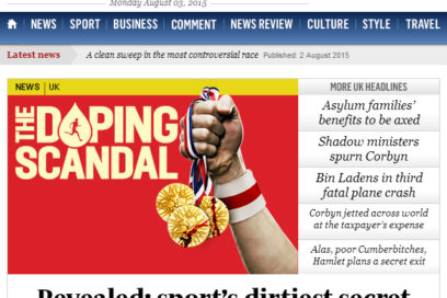 Estalla nuevo escándalo por dopaje en el atletismo