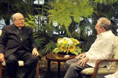 Recibió Raúl al Cardenal Jaime Ortega