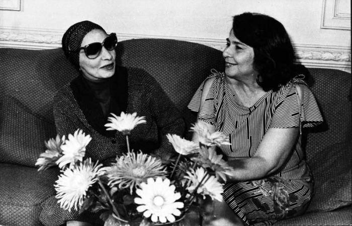 Alicia Alonso y Vilma Espín, en diciembre de 1981. Foto: Mario Ferrer