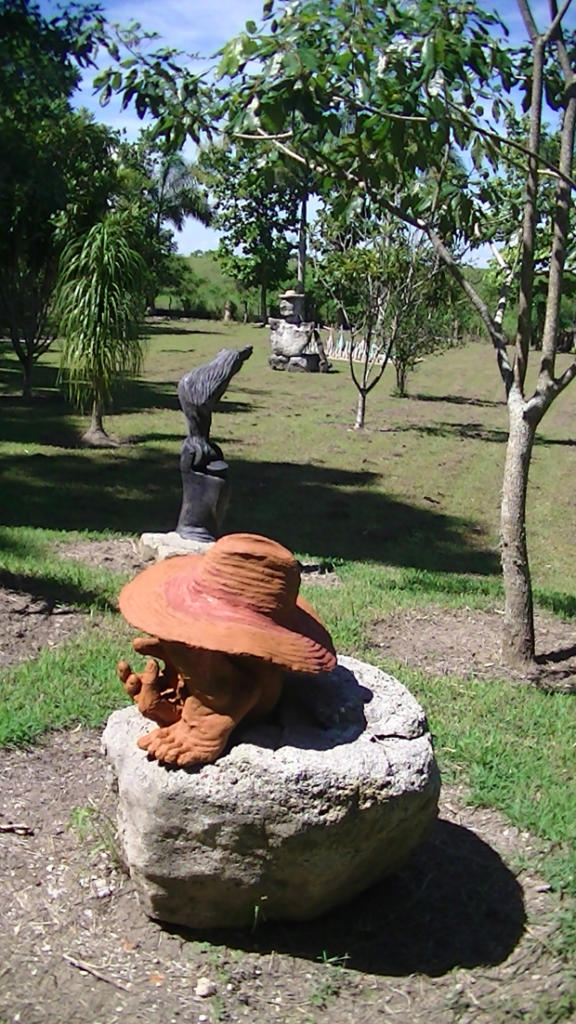 La pradera de las esculturas: un hermoso sitio donde se conjugan arte y naturaleza. Foto: Jorge Rivas