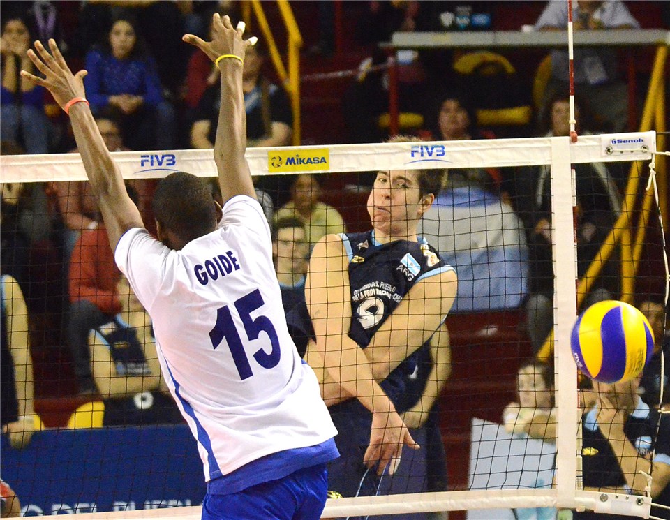 Adrián Goide, capitán de la selección cubana. Foto: FIVB.
