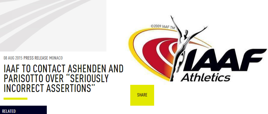 Su nota en la web oficial del organismo.