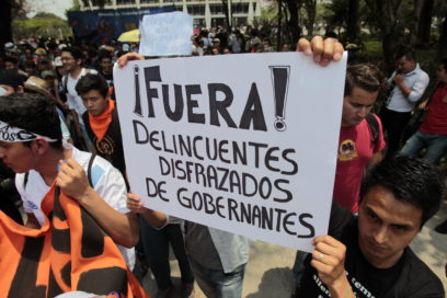 Renuncia del presidente de Guatemala