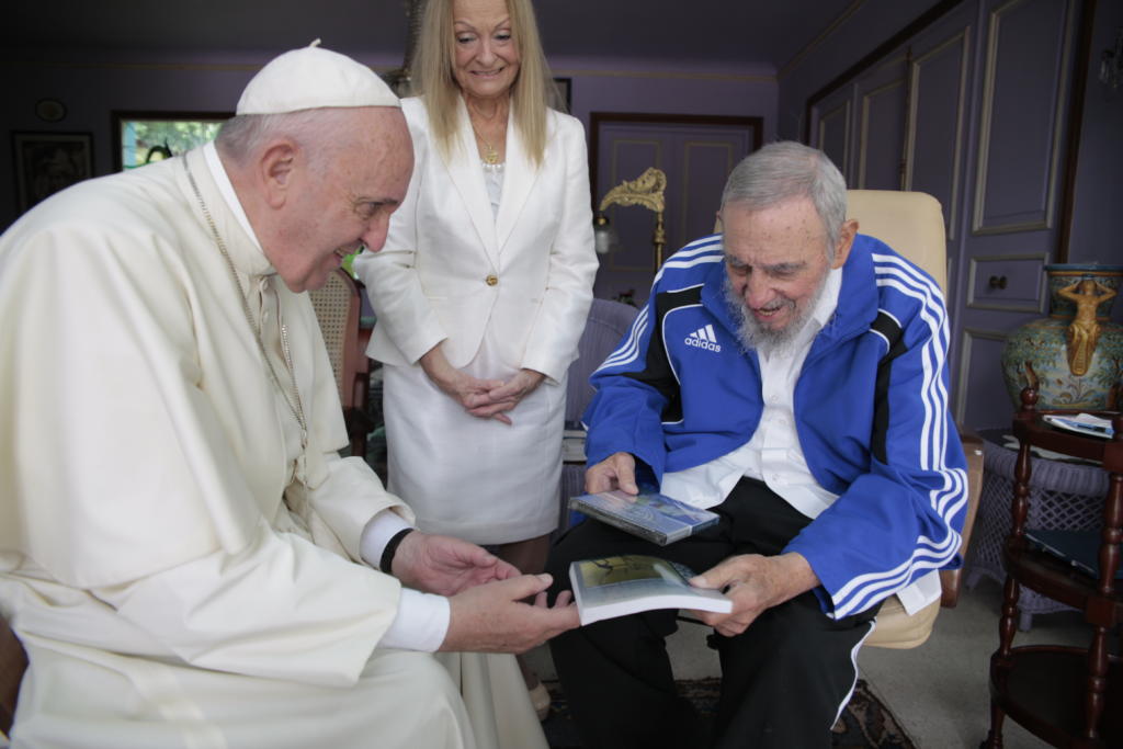 Fidel y el Papa Francisco