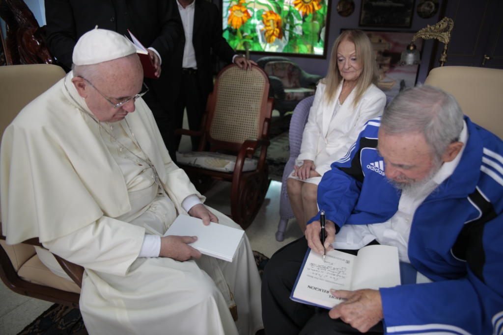 Fidel y el Papa Francisco