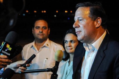 Arribó a Cuba presidente panameño Juan Carlos Varela