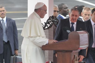 Alocución del Papa Francisco a su llegada a Cuba