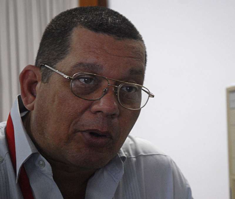 Teniente Coronel, José Angel Posada, Palacio de Convenciones. 24 de septiembre de 2014. Foto: Agustín Borrego Torres.