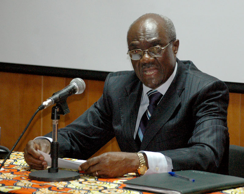 Excelentisimo Señor Pascal Onguemby Embajador del mencionado País Africano en Cuba y Decano del Cuerpo Diplomático.Fotos: César A. Rodriguez.