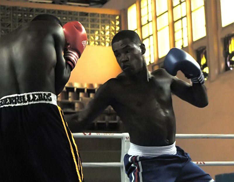 El ligero wélter Yasniel Toledo también fue insuperable. Foto: César A. Rodríguez.