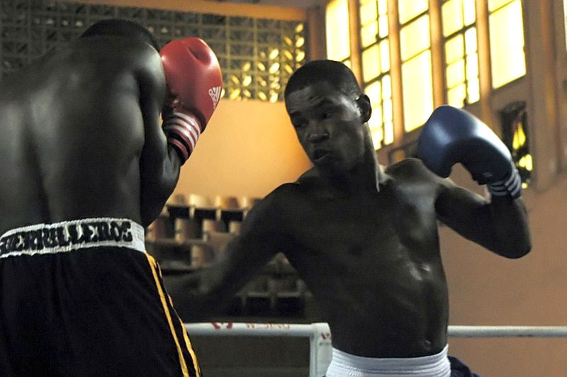 Yasnier Toledo se agenció clara victoria en la jornada sabatina. Foto: César A. Rodríguez