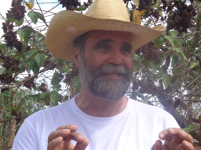 Casimiro ha llevado sus conocimientos sobre agroecología a otros países del mundo. Foto: Elisdany López Ceballos