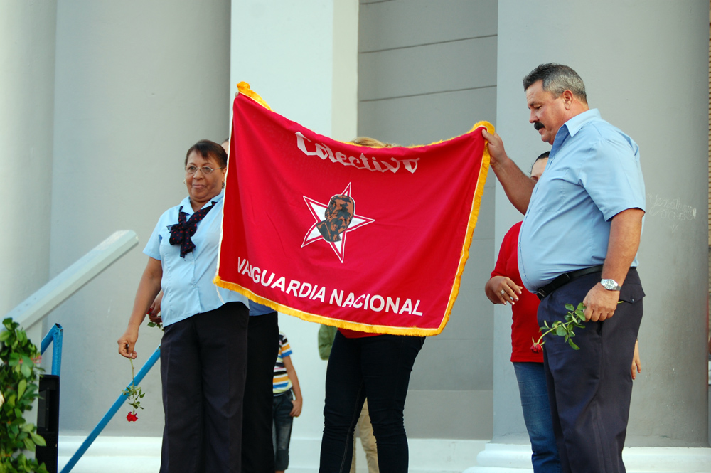 Reconocieron a 19 colectivos laborales que ostentan la condición de Vanguardia Nacional. Foto: Modesto Gutiérrez, AIN.