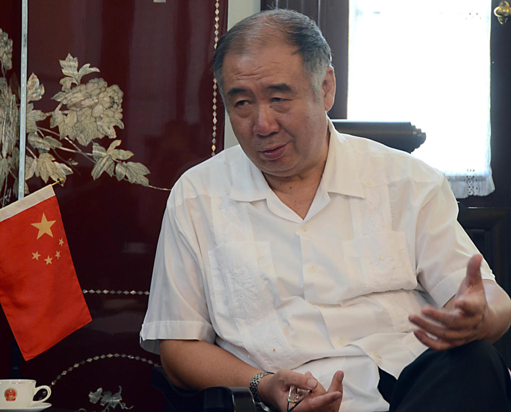 Zhang Tuo, embajador de China en Cuba. Foto: Joaquín Hernández Mena