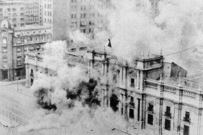 Están bombardeando La Moneda