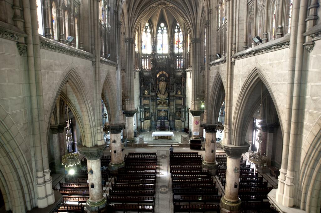 Parte superior de la Iglesia vista desde el coro. Foto: Roberto Carlos Medina