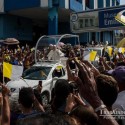 Hospitalidad santiaguera se desborda al paso del Papa por calles de la ciudad (+ Fotos)