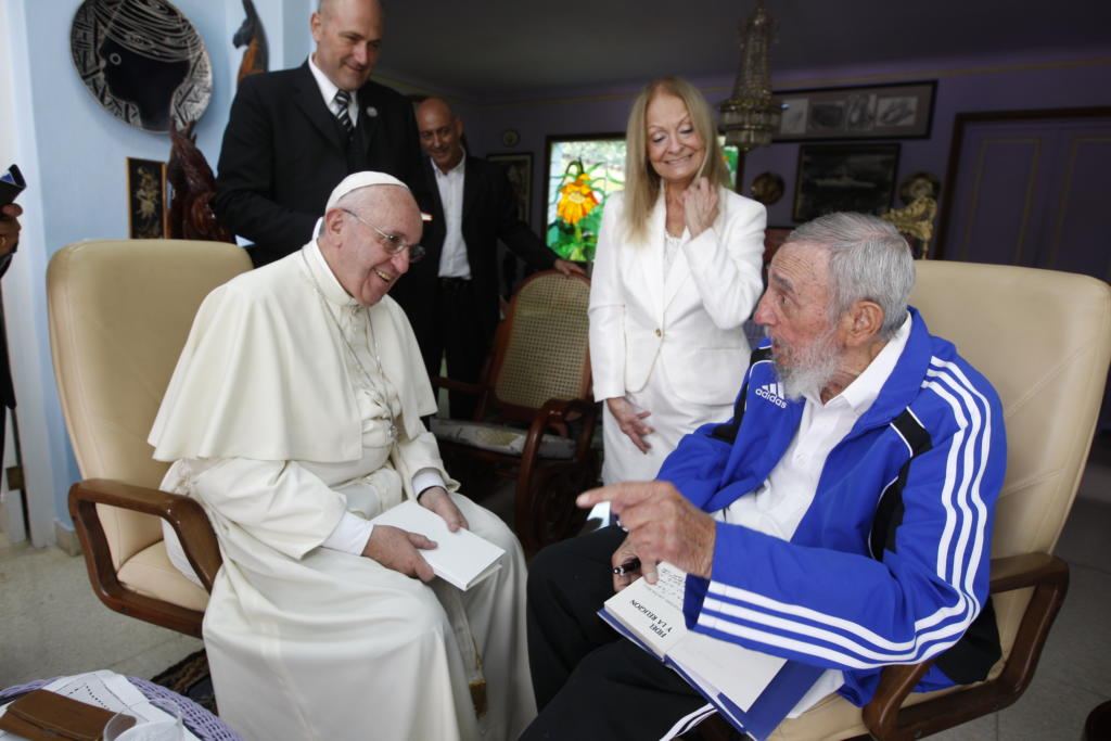 Fidel y el Papa Francisco