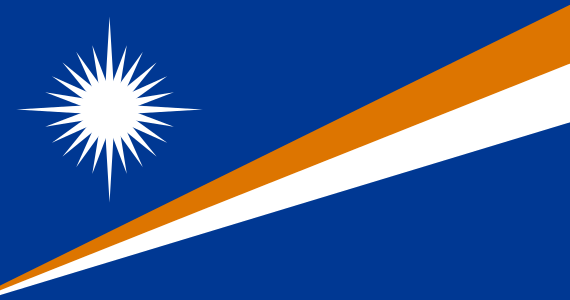 Bandera islas Marshall. Foto: tomada de internet