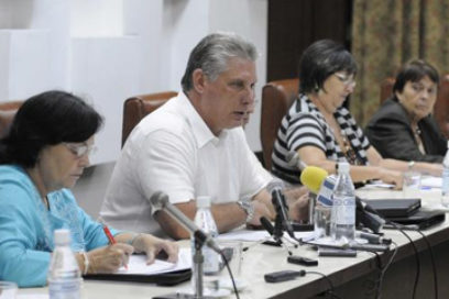 Díaz-Canel se reúne con organizaciones religiosas y fraternales