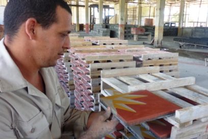 Pasos en la producción de materiales de la construcción