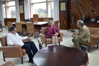 Recibió Raúl a la Directora General de la UNESCO