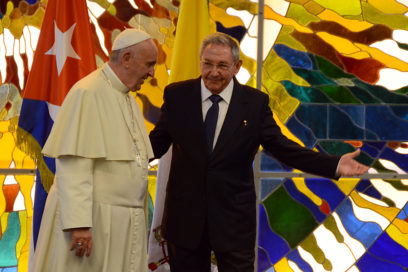 Recibió Raúl a Su Santidad Francisco (+ fotos)