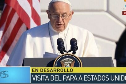 Obama acoge al papa Francisco en la Casa Blanca