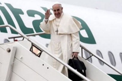 Papa Francisco parte hacia provincia de Holguín, en Cuba
