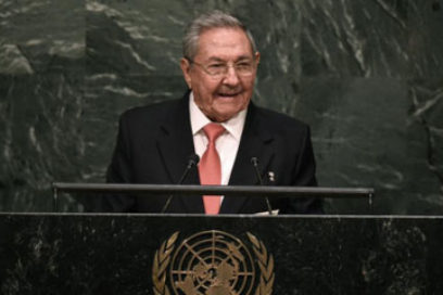 Pese al bloqueo, Cuba cumplió los objetivos del Milenio, dice Raúl en la ONU