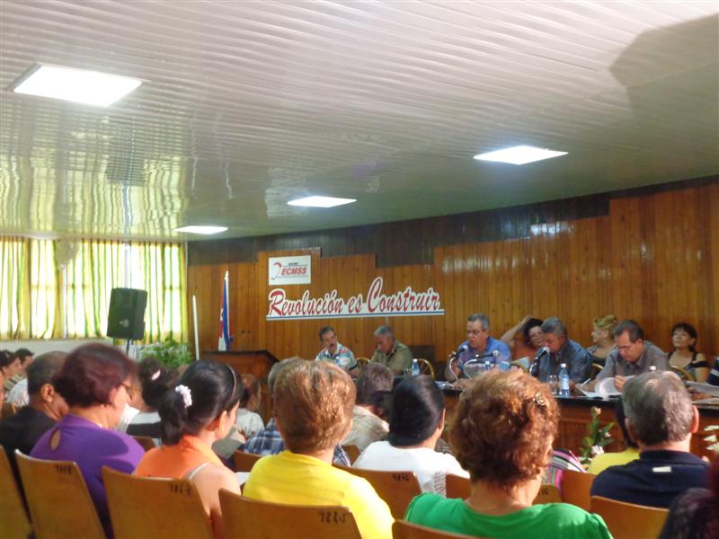 En el pleno de la CTC se discutieron temas medulares para la organización. Foto: Elisdany López Ceballos