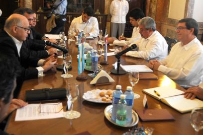 Canciller de Argentina cumplimenta amplia agenda en Cuba