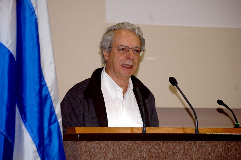 Simposio "La Revolución Cubana" Génesis y Desarrollo Histórico, en la imagen usa de la palabra Frei Betto, de Brasil. Fotos: César A. Rodriguez.