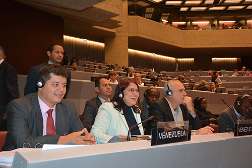 Delegación de Venezuela. Foto del autor
