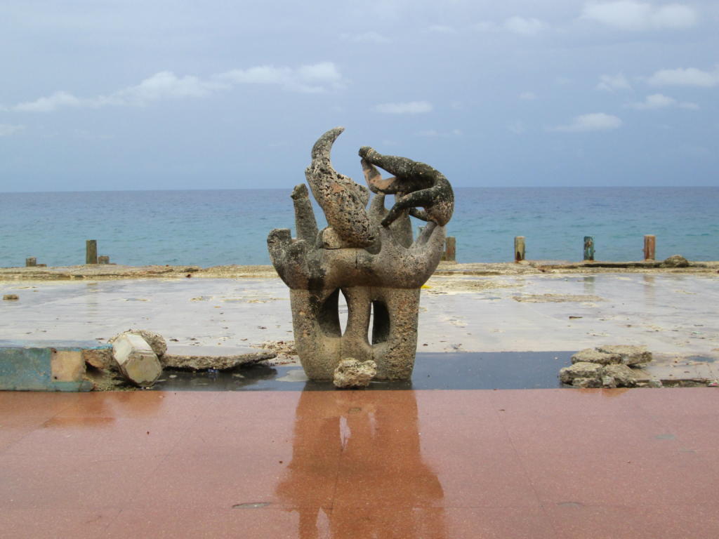 Así se muestra la obra en su emplazamiento original. Foto: Del Autor.