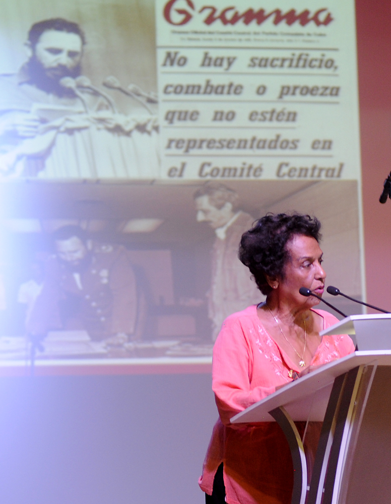 Granma es taller, escuela y proyección, centro de trabajo donde siempre han tenido cabida nuevas generaciones de periodistas”, destacó la periodista y fundadora Marta Rojas.