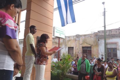 Las Tunas: recuerdan aniversario 70 de la Federación Sindical Mundial